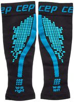 CEP Women’s Reflective Compression Calf Sleeves NightTech (Black/Blue) III