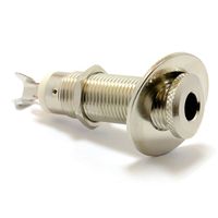 kenable 6.35mm 1/4 inch Jack Mono Guitar Panel Mount Solder Terminal with Locking Nut