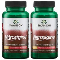 Swanson Arginine Complex 750 mg 60 Tabs 2 Pack