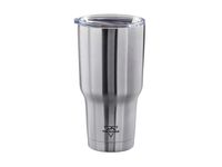 Monoprice Emperor Tumbler - 30 fl. oz. - Sliver | BPA Free, Insulated, Sweatproof, Hot and Cold - Pure Outdoor Collection