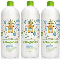 BabyGanics Foaming Dish Soap Refill, 32 fl. oz. (Pack of 3)