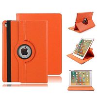 2019 iPad 7.9 Inch Cases and Cover,360 Degree Rotating Case Smart Lightweight Cover Slim Sleeve Multi-Angle Viewing Stand, Case for iPad Mini 5th Generation,(Orange)