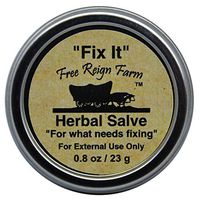 Fix It Herbal Salve (.8 oz.), A Topical Solution of Herbs and Essential Oils, Fast Soothing Relief of Skin Redness, Itch and Rash from Bites, Stings, Poison Ivy (2)