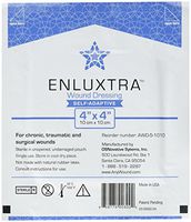 004"Any Wound" Dressings - 4x4 Enluxtra, Pack of 3, Self-Adaptive Super Absorbent