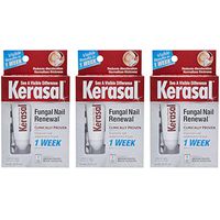 Kerasal Fungal Nail Renewal Treatment, 0.33 oz (10 ml) Each (Value Pack of 3)