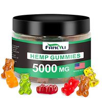 Premium Hemp Gummies Fancyli 5000mg-43mg Per Gummy-Made & Grown in USA 118Sweet12OZ