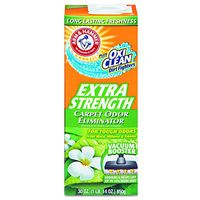 Arm & Hammer Extra Strength Odor Eliminator for Carpet and Room, 30 Ounce (Pack of 6)