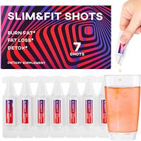 Slim&Fit Shots - The Only Working Weight Loss Pills for Women - Appetite Suppressant, Fat Burner and Metabolism Booster with L-Arginine, Garcinia Cambogia and Guarana - 9 Weeks Supply
