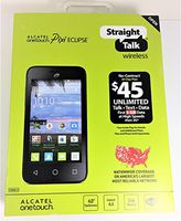 Straight Talk Alcatel OneTouch Pixi Eclipse A462C Prepaid Smartphone (Black)