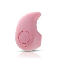 S530 Invisible Wireless Headset, EpicGadget(TM) Bluetooth Stereo Earphone Calling Headset Microphone Earbud for Sports and Drive (Pink)