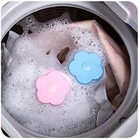 Gotian Floating Pet Fur Catcher Filtering Hair Removal Device Wool Cleaning Supplies-Suitable for Washing Machine More Cleaner 2X Lint Filter Bag (Blue)