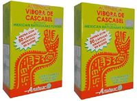 Authentic Mexican Rattlesnake Powder 100 Capsules 400 mg ea and Key Chain, Vibora de Cascabel capsulas y Llavero.