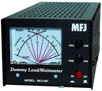 MFJ-267 1.5kW Dry Dummy Load with Built-in Precision, True Peak-Reading SWR/Wattmeter, DC-60MHz