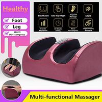 MonkeyClimb Shiatsu Kneading Foot & Leg Electric Massager 3 Levels Adjustment with Warm Hot-Compress