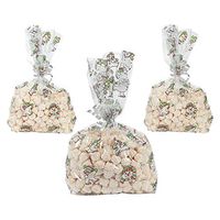 Fun Express - Snowman Print Cellophane Bags (12pc) for Christmas - Party Supplies - Bags - Cellophane Bags - Christmas - 12 Pieces