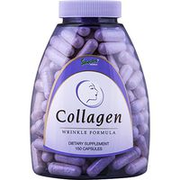 Premium Collagen Peptides with Vitamin C & E - Anti Aging Skin Care, Renew Hair, Nails, Joint Support, Grass Fed Hydrolyzed Collagen Pills Beauty Supplement for Women Men - 150 Capsules
