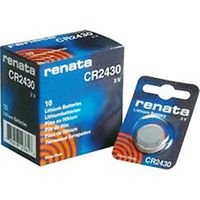 Battery CR2430 - Lithium Button Cell Battery (Package of 10)