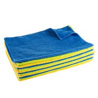 Stalwart Microfiber Cloth 12 Count Towels Dust Polish and Clean