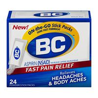 BC Aspirin Fast Pain Relief Powders 24 ea