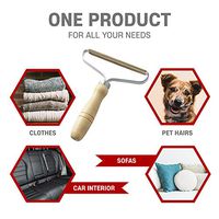 APL High Quality Copper Head Wooden Portable lint pet Hair dust Fuzz Remover Shaver