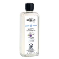 Fresh Linen | Lampe Berger Fragrance Refill for Home Fragrance Oil Diffuser | Purifying and perfuming Your Home | 33.8 Fluid Ounces - 1 Liter | Made in France