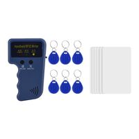 fosa Handheld 125 Khz EM4100 RFID ID Card Copier/Writer/Readers/Duplicator + 6 Writable Tags + 6 Cards