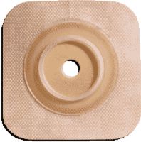 Convatec SUR-FIT Natura Two-Piece Cut-to-Fit Durahesive Skin Barrier with Flexible Tape Collar 1-1/4" Flange Size (Box of 10 Each)