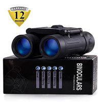 Merytes Binoculars with 10x25 Portable High Definition and Blue Film Daily Waterproof IPX3 Binoculars for Adults