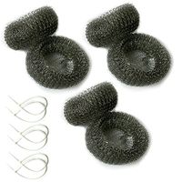 6Pc Lint Filter Traps Washing Machine Laundry Prevent Clogs Screen Aluminum Mesh