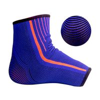 2PCS Ankle Brace Compression Sleeve, Ankle Support Foot Sleeve, Plantar Fasciitis Socks Relieve Achilles Tendonitis, Joint Ankle Pain, Sprained Ankle, Swelling Injury Recovery for Sport - L