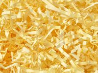 8oz Bag Heavy Duty French Vanilla Gift Basket Shred Crinkle Paper Grass Filler Bedding nfLG -1717