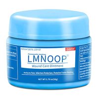 Wound Healing Ointment - Wound Care Treatment, Natural First Aid Skin Healing Ointment, 24-Hour Infection Protection Cream for Chronic Wounds, Venous Ulcers Cuts Burns Scrapes by LMNOOP® (1.76 oz)