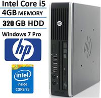 2016 HP Compaq Elite 8200 Small Form Factor Desktop: Core i5 2400S up to 3.3GHz, 4GB DDR3, 320GB HDD, DVD, Win 10 Pro (Renewed)