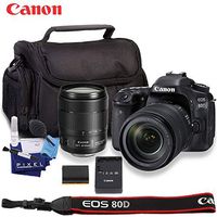 Canon EOS 80D DSLR Camera with 18-135mm Lens - Basic Kit