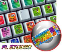 FL STUDIO KEYBOARD STICKER
