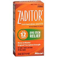 Zaditor - Antihistamine Eye Drops - 0.17 oz. - Drop-MCK