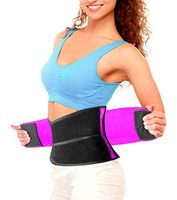 PU Health Top Quality Premium New Shaper Slimming Molding Workout Belt for Men and Women, Pink, 16.0 Ounce