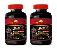 Sexual Enhancement Pills for Men Vitamins - MACA Plus Complex - Male Enhancement - Muira puama for Men - 2 Bottles 120 Tablets
