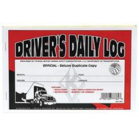 J.J. Keller - Duplicate Driver's Daily Log Book, Carbon, Pack of 25 Books