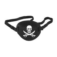 WINOMO Pirate Skull Crossbone Children Kids Eye Patch Eye Mask for Lazy Eye (Black)