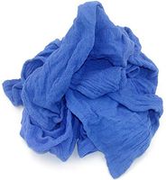 Recycled Blue Surgical Towel Rags - 10 Pound Box - A Perfect Non-Streaking No Lint Towel