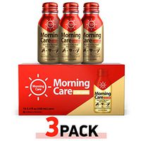 Morning Care Hangover Recovery Drink with Curcumin, Milk Thistle & Soy Bean Extract - Use Before or After Drinking to Prevent Hangovers - 3.4 FL OZ Shots (Pack of 3)