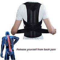 ZSZBACE Posture Corrector Back Brace for Men and Women- Relieve Back Pain, Align Spain, Correct Kyphosis (XXL)
