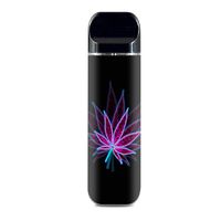 IT'S A SKIN Decal Vinyl Wrap for Smok Novo Pod System Vape Sticker Sleeve/Pot Leaf Marijuana Psychedelic 3D Trippy