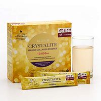 Eu Yan Sang Crystalite Marine Collagen Essence Drink | Antioxidants, Anti aging, Suppress Pigmentation, Micro-Algae Extract - 14 Sachets/Box