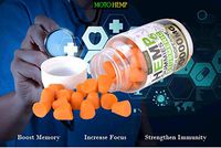 Hemp Gummies 50000 MG, for Pain and Anxiety Relief, Stress & Inflammation Relief, Sleep, Calm & Mood Support, 100% Natural Organic Hemp Gummies