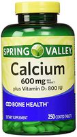 Spring Valley Natural Vitamin D Bone Health Calcium- 600mg and 250 tablets