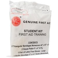 Genuine First Aid Student Basic Training Kit (Pack of 100)