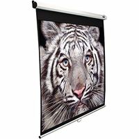 Elite Screens M100S 100" Manual Pull-Down B Series Projection Screen (1:1 Format; 71" X 71")