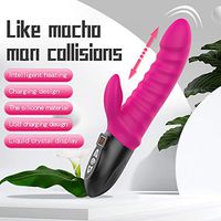 Toy 12 Vibe Modes Rabbit G~Spôt Vîb~rá~tör Heating Vibrant G Sport USB Rechargeable Mssager Viber Toys for Women Or Couples